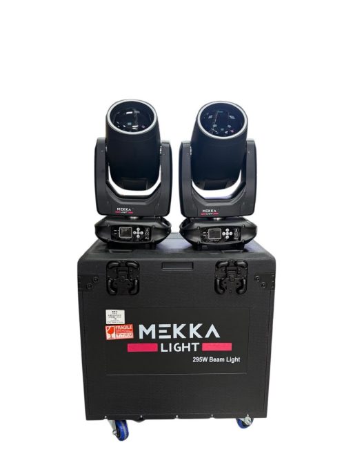 MEKKA LIGHT MOVING BEAM LED 14R - 295W C/ BORDA (2 CON CASE) — foto 1