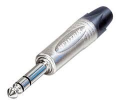 Conector Neutrik NP3X P10 Estereo