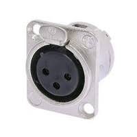 CONECTOR NEUTRIK NC3FD-1 XLR PAINEL FEME — foto 1