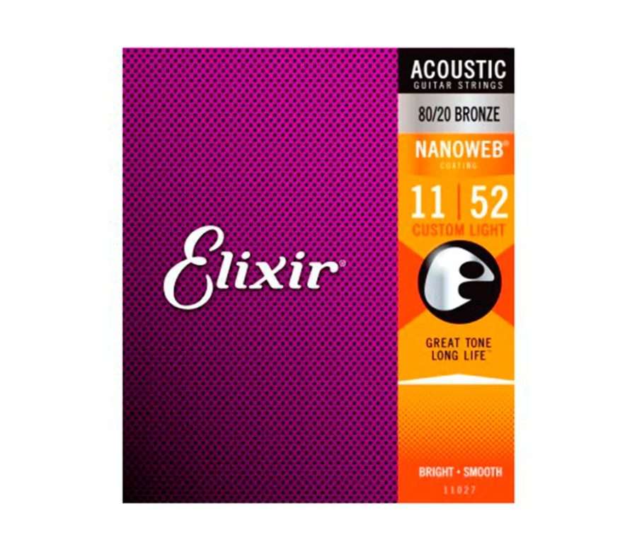CORDA ELIXIR VIOLÃO 0.11 BRONZE (11027) — foto 1