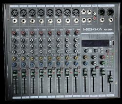 MESA DE SOM MEKKA AD 08MA AMPLIFICADA — foto 1