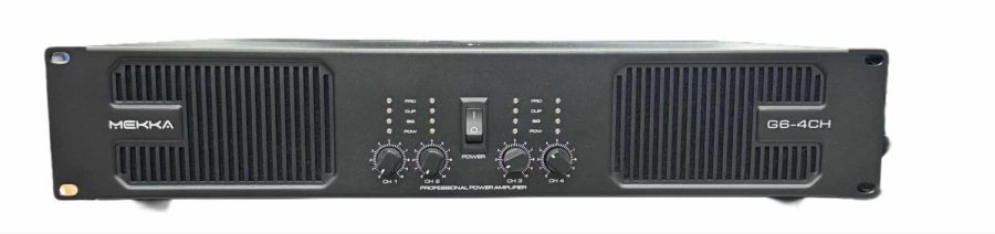 AMPLIFICADOR MEKKA G6-4CH — foto 1
