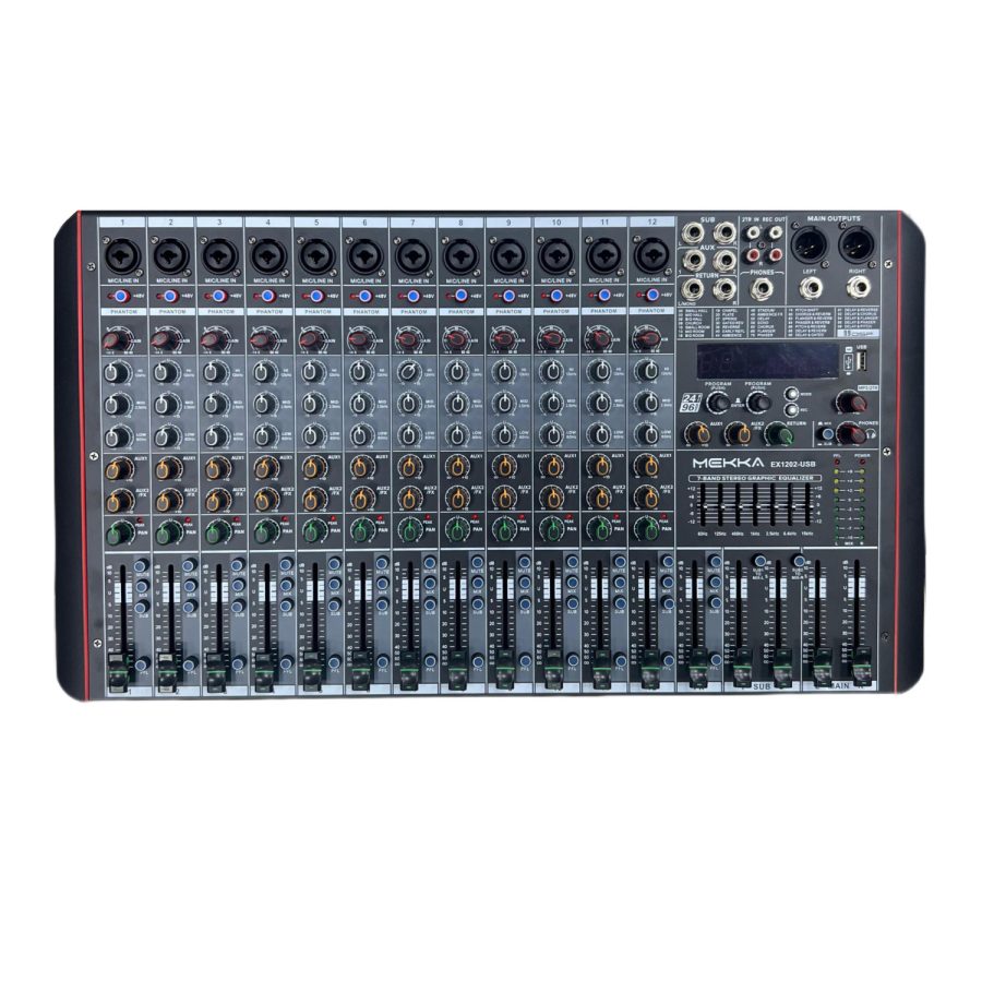 MESA DE SOM MEKKA EX1202-USB — foto 1