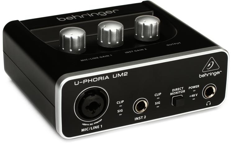 INTERFACE BEHRINGER U-PHORIA UM2 — foto 1