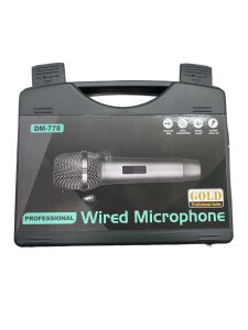 Microfone Gold C/ FIO DM-778