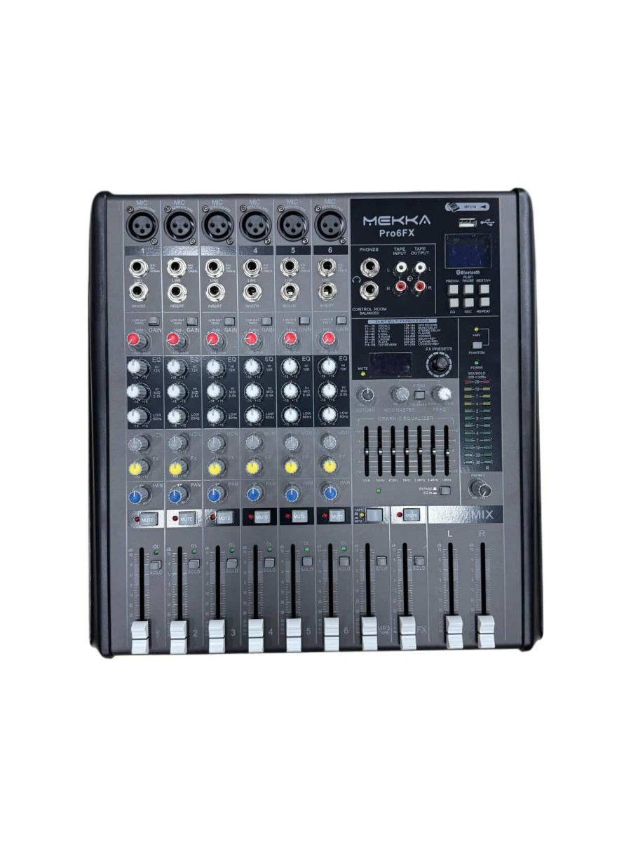 CONSOLA MEKKA PRO6FX — foto 1