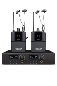Sistema Monitor/in-EAR S/ FIO Mekka EM02