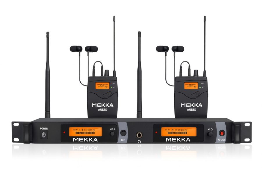 SISTEMA MONITOR/IN-EAR S/ FIO MEKKA M02R — foto 1