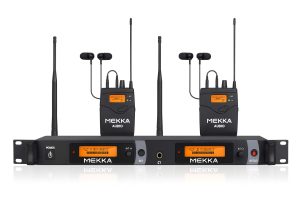 Sistema Monitor/in-EAR S/ FIO Mekka M02R