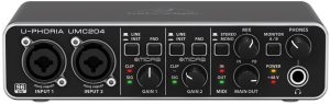 Interface Behringer u-Phoria Umc204hd