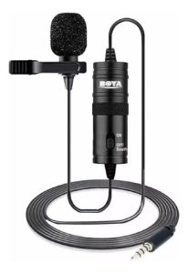 Microfone DE Lapela Boya BY-M1 3.5MM