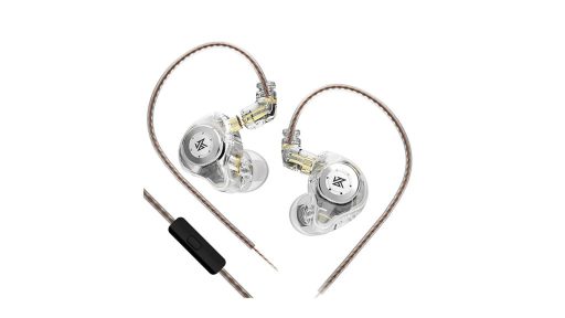 FONE RETORNO KZ EDX PRO - CRYSTAL - MIC — foto 1