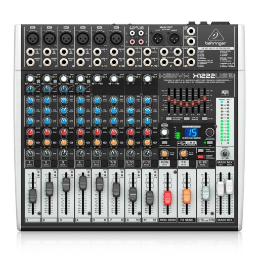 MESA DE SOM BEHRINGER X1222USB — foto 1