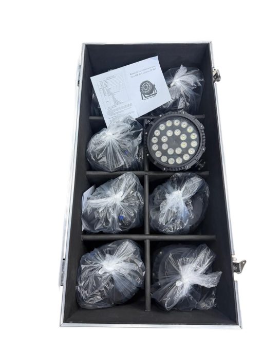 VERTEX PAR LED OUTDOOR 24X10W (4EM1)-(8 NO CASE) — foto 1