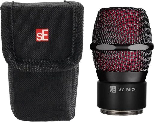 SE ELECTRONICS CAPSULA V7 MC2 BLMP3 BLACK C/ BAG (P/ SENNHEISER) — foto 1