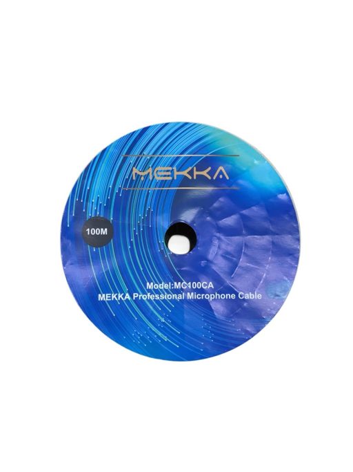 ROLLO DE CABLE MEKKA MC100CA 100M (P/ MIC) — foto 1
