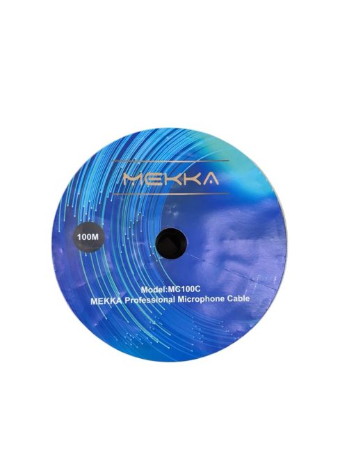 ROLLO DE CABLE MEKKA MC100C 100M (P/ MIC) — foto 1