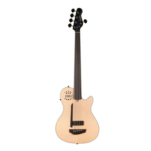 GODIN A5 ULTRA NATURAL FRETLESS A/E WITH BAG — foto 1