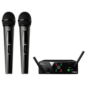 Microfone SEM FIO AKG Wms40pro Mini 2 Vocal