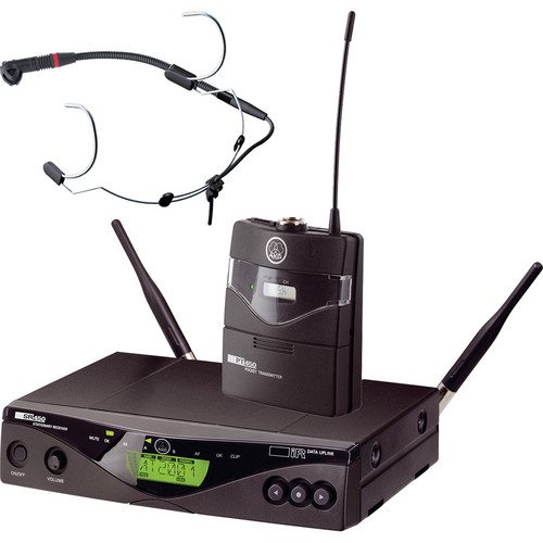 MICROFONE SEM FIO AKG WMS450-HEADSET — foto 1