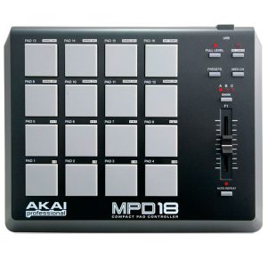 Controlador Akai MPD18