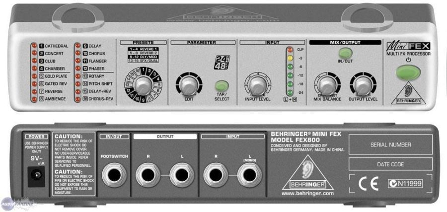 INTERFACE BEHRINGER FEX800 — foto 1