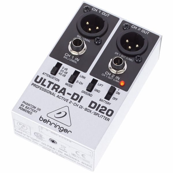 DIRECT BOX BEHRINGER ULTRA-DI DI20 — foto 1