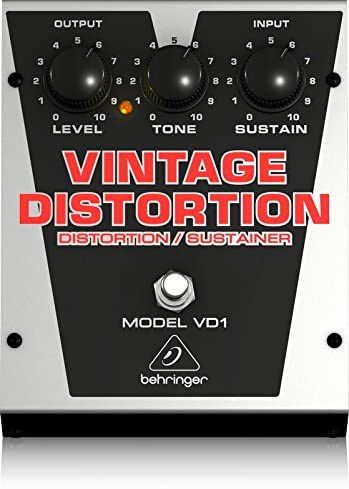 PEDALEIRA BEHRINGER VD1 DISTORCION — foto 1