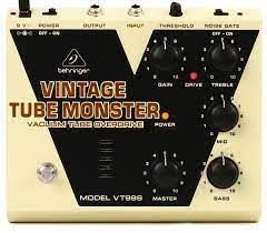 PEDALEIRA BEHRINGER VT999 VINTAGE TUBE MONSTER — foto 1