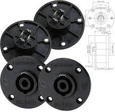 CONECTOR NEUTRIK NL4MPR SPEAKON FEMEA — foto 1